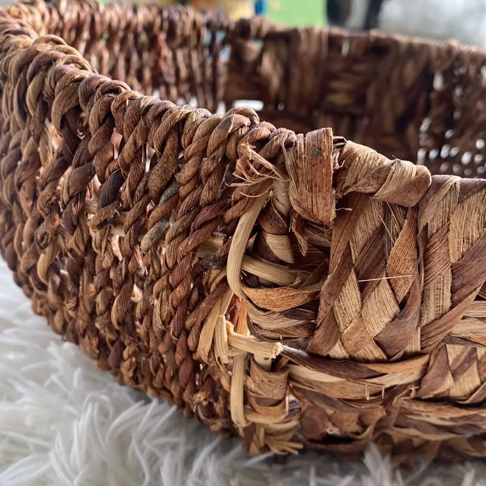World Market Wicker Weaved Basket